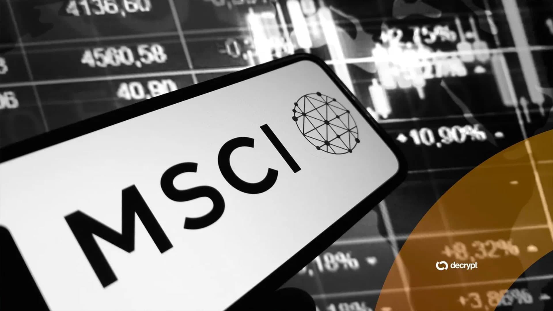 Bitcoin e crypto vincono MSCI salva Strategy negli indici