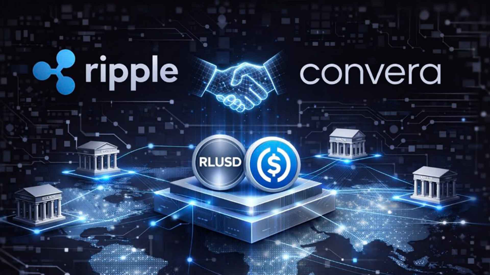 Ripple e Convera uniscono blockchain e finanza tradizionale per rivoluzionare i pagamenti in stablecoin