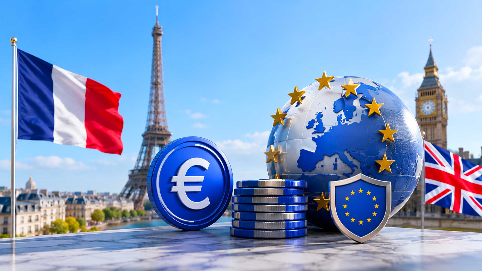 La Francia accelera sugli stablecoin in euro mentre Europa e Regno Unito temono la dollarizzazione digitale