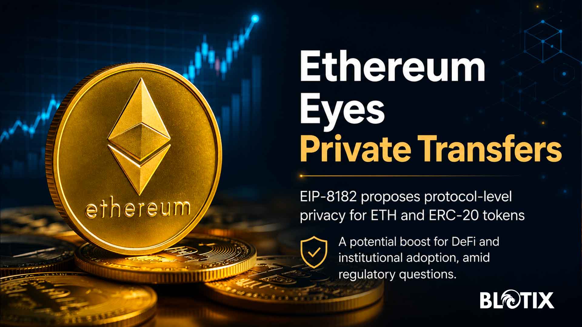 Ethereum prepara la privacy nativa per ETH e token ERC-20 con la proposta EIP-8182