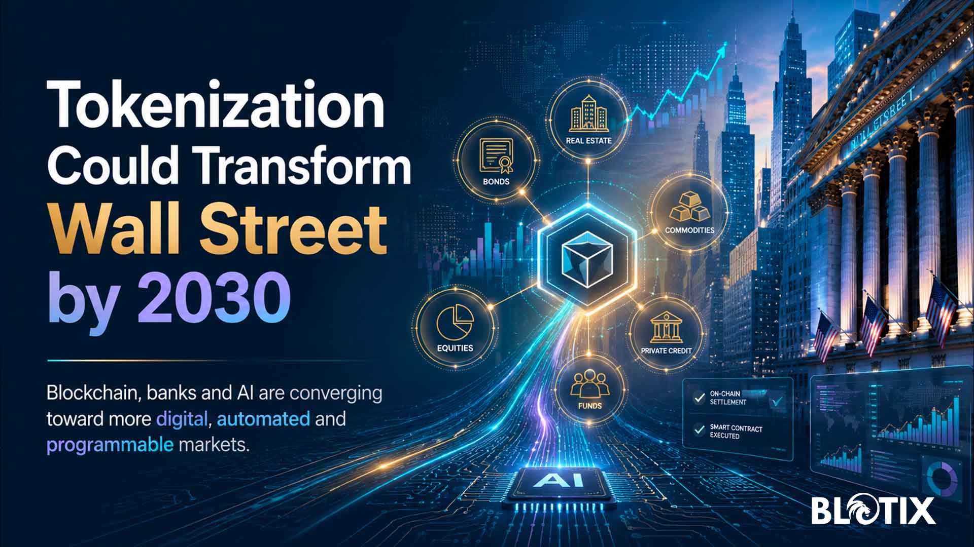 Tokenizzazione e intelligenza artificiale preparano la nuova rivoluzione di Wall Street