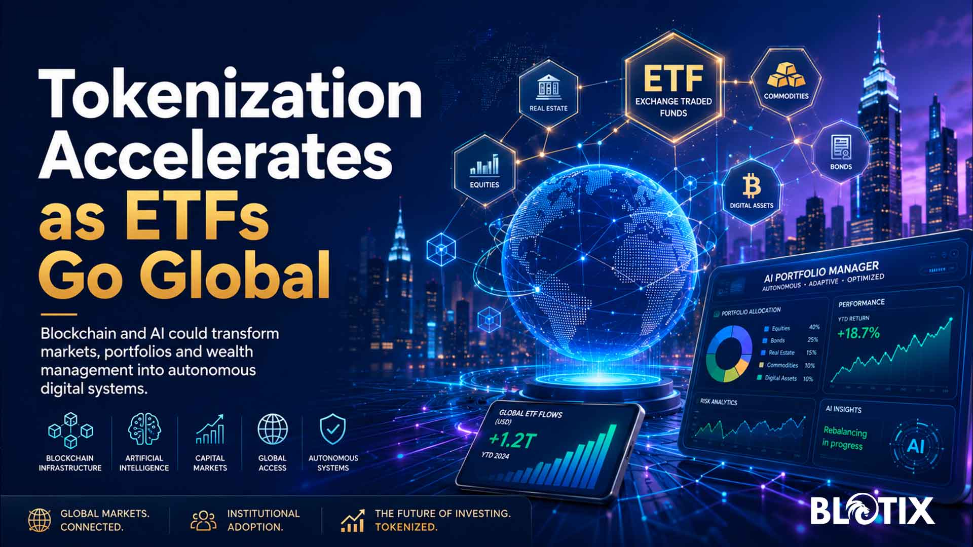Dagli ETF agli asset tokenizzati la nuova rivoluzione dei mercati finanziari globali