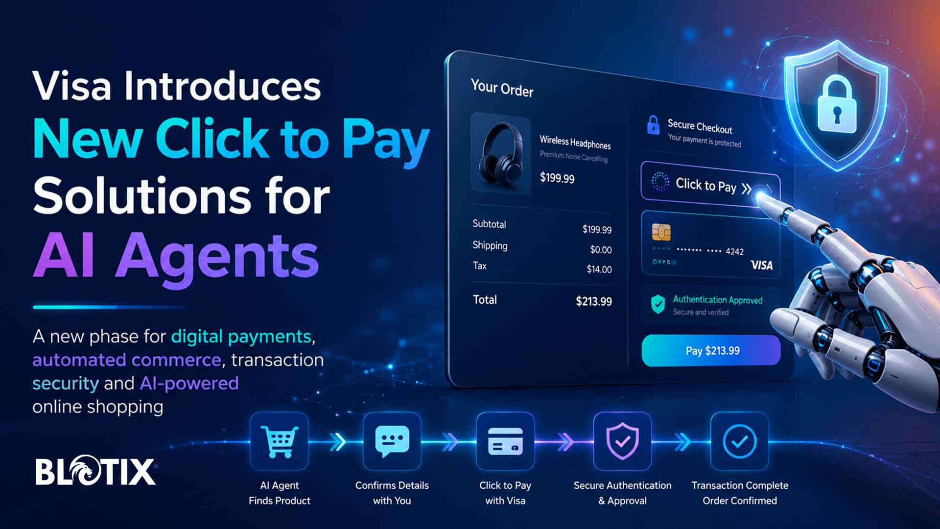 Visa apre la strada al commercio agentico con Click to Pay per gli assistenti AI