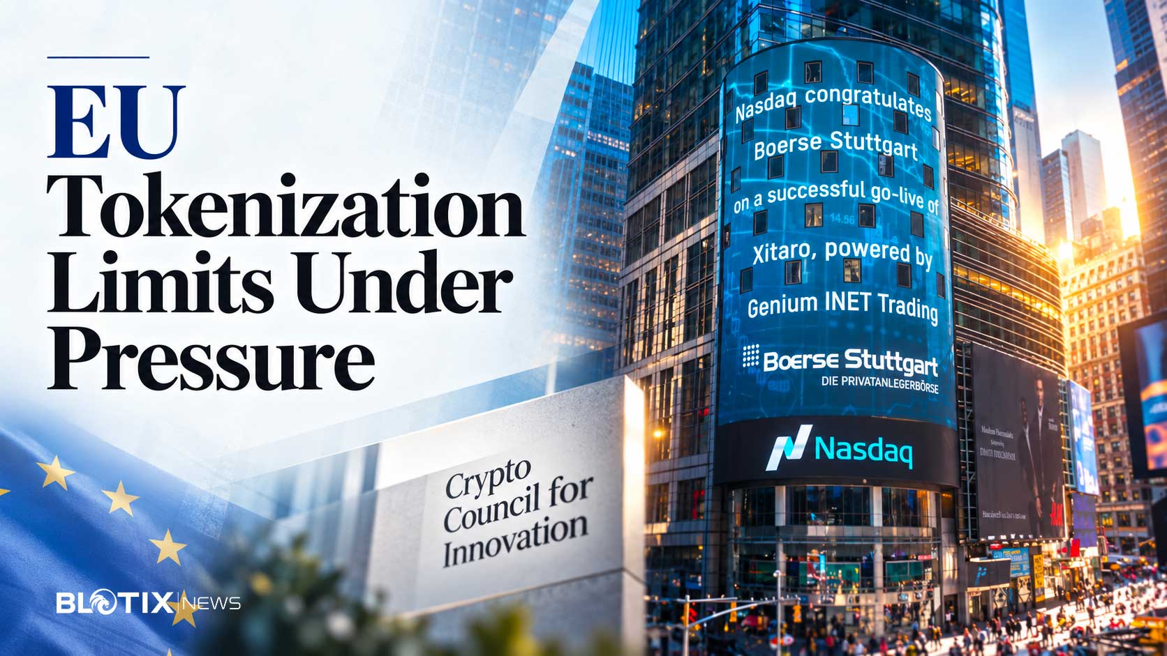 Nasdaq spinge l’Europa a liberare il mercato dei titoli tokenizzati