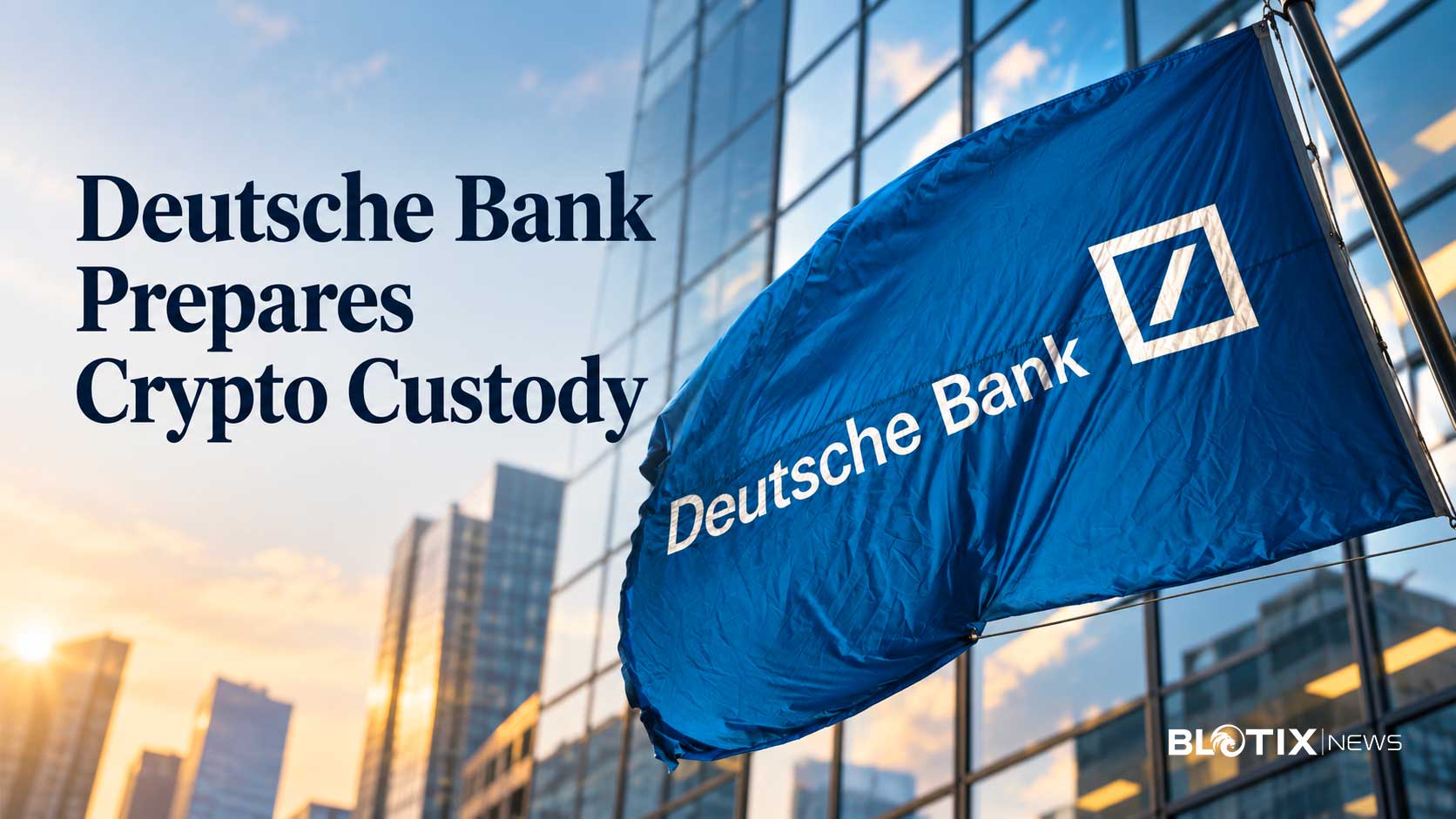 Deutsche Bank porta Bitcoin ed Ether nella finanza istituzionale con un nuovo servizio di custodia crypto