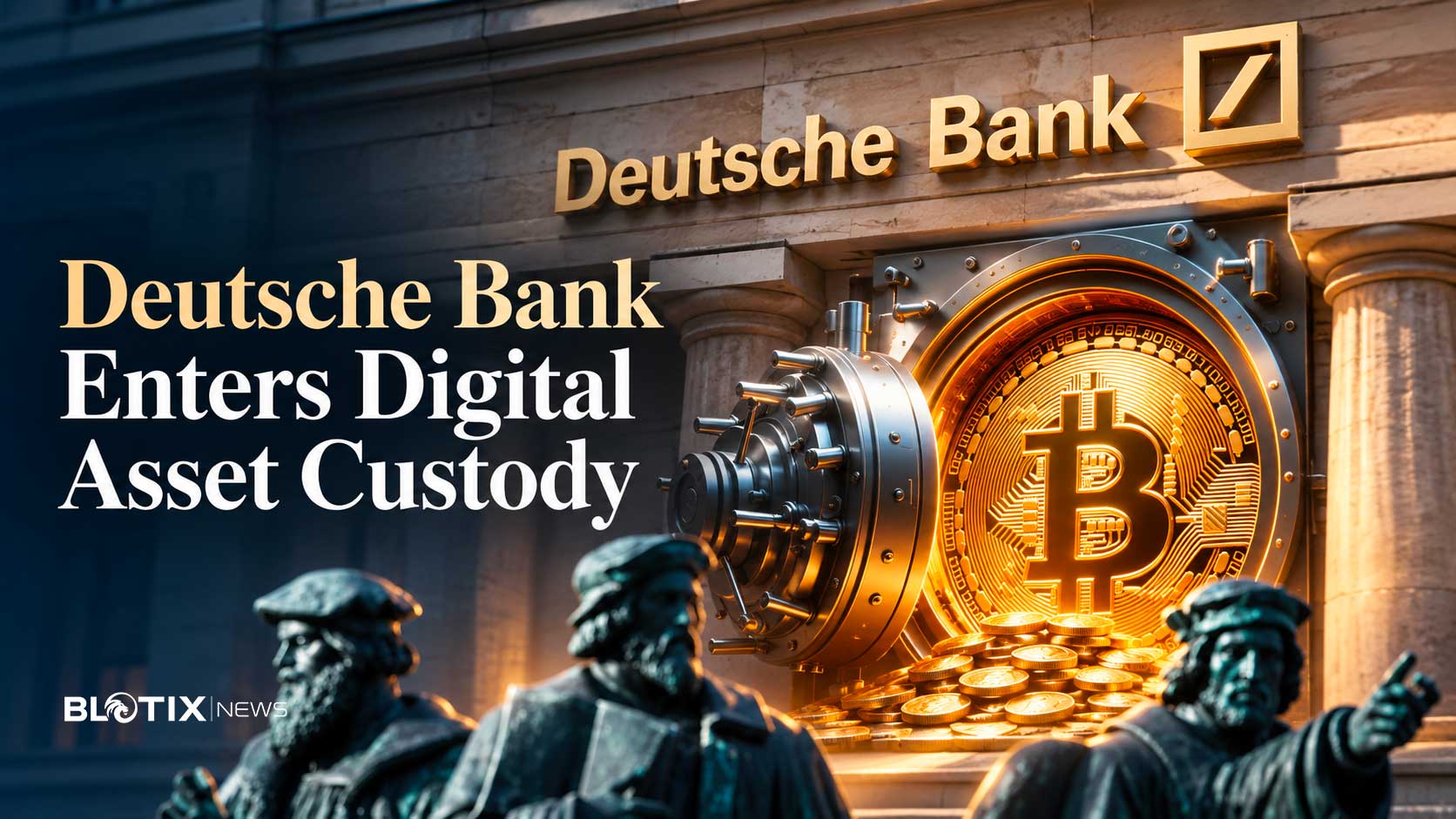 Deutsche Bank lancia la custodia di Bitcoin e accelera l’ingresso delle criptovalute nella finanza europea