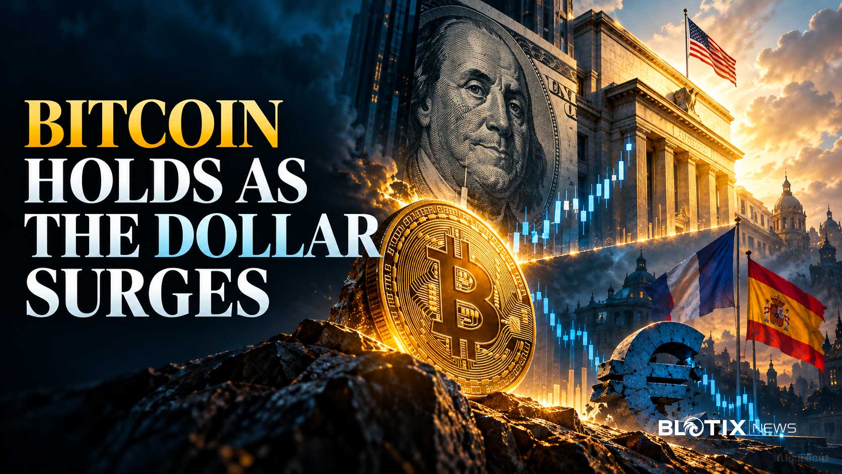 Bitcoin sfida il super dollaro e resta vicino a 86.000 mentre aumentano rendimenti e tensioni in Europa