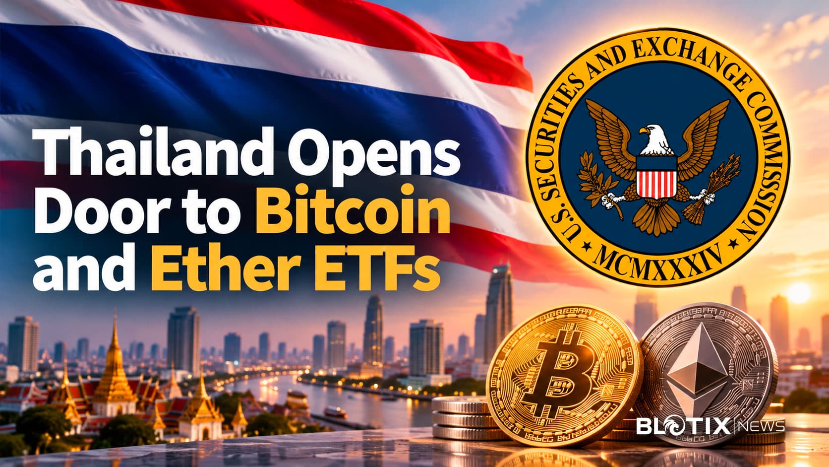 Bitcoin ed Ether entrano nella Borsa thailandese con i nuovi ETF regolamentati
