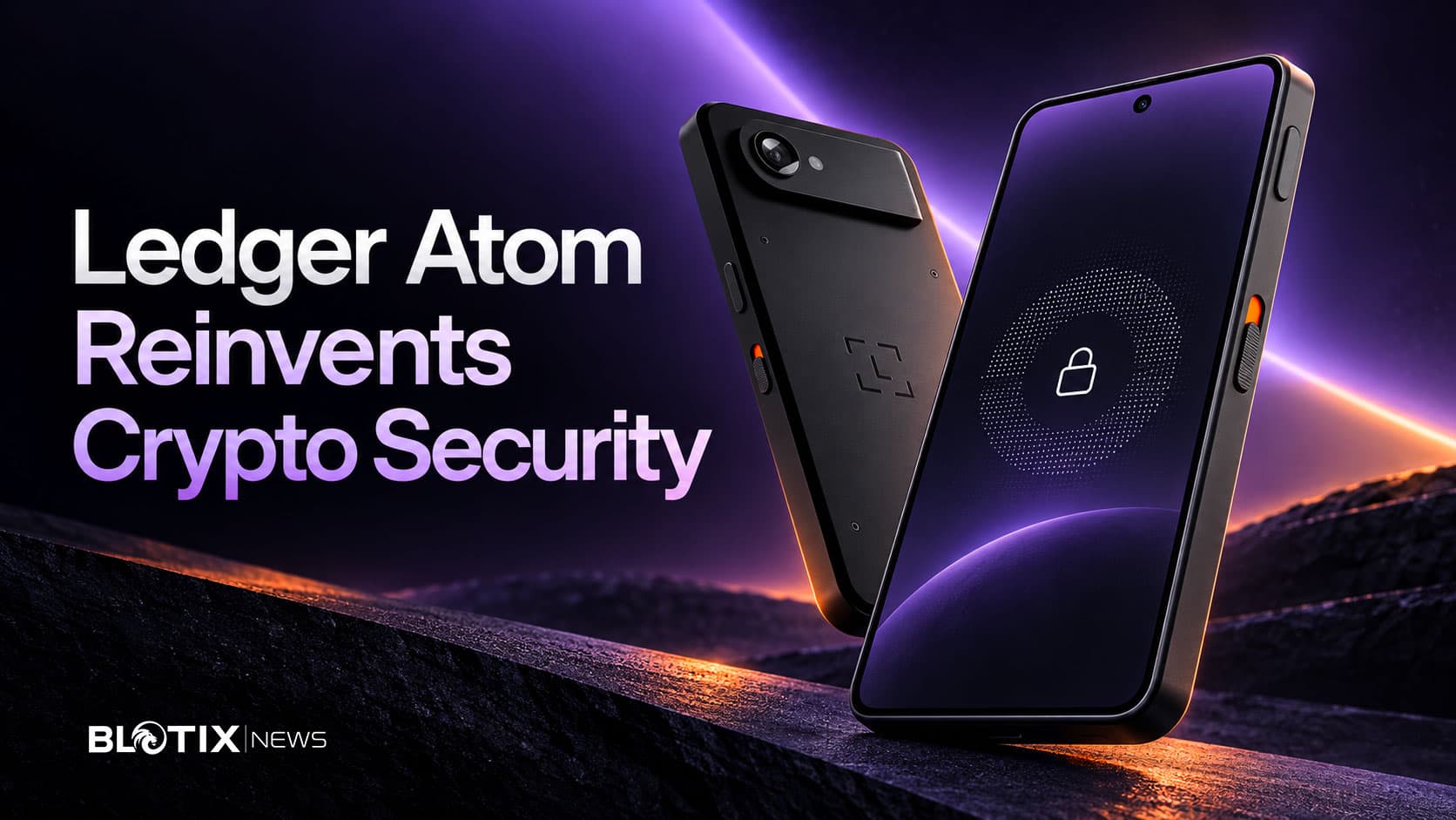 Ledger presenta Atom, il wallet crypto che diventa uno smartphone sicuro
