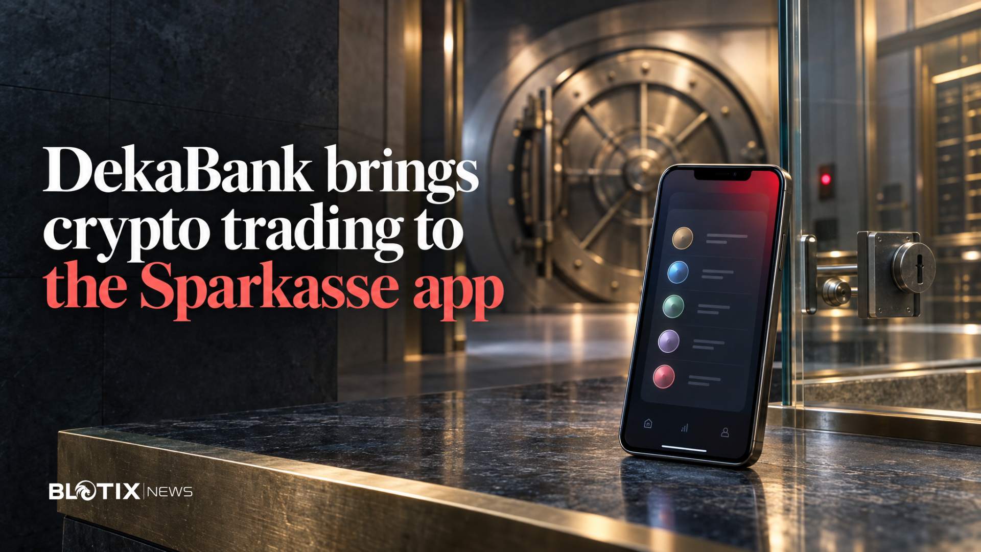 DekaBank lancia il trading di criptovalute per le Sparkasse attraverso la loro app
